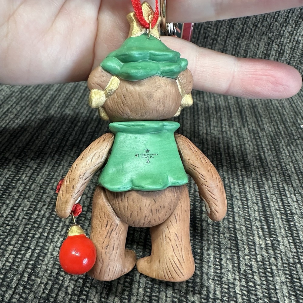 5 LOT Hallmark & Russ Bears Keepsake Christmas Ornament Gift Bearers Series - Picture 12 of 15